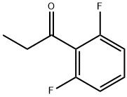 2',6'-ジフルオロプロピオフェノン 化学構造式