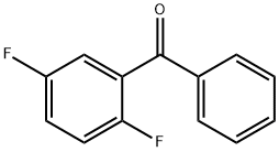 (2,5-ジフルオロフェニル)フェニルケトン 化学構造式
