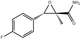 (2R,3S)-3-(4-FLUOROPHENYL)-2-METHYLOXIRANE-2-CARBOXAMIDE Structure