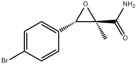 (2R,3S)-3-(4-BROMOPHENYL)-2-METHYLOXIRANE-2-CARBOXAMIDE Structure