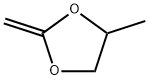 2-Methylene-4-methyl-1,3-dioxolane Struktur