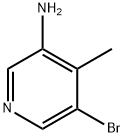 5-溴-4-甲基-3-氨基吡啶,850892-12-5,结构式