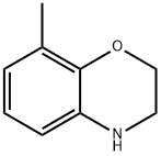 8-METHYL-3,4-DIHYDRO-2H-BENZO[1,4]OXAZINE HYDROCHLORIDE Struktur