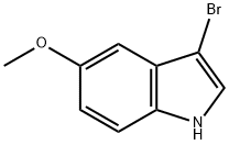 1H-INDOLE, 3-BROMO-5-METHOXY- Structure