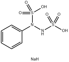 苯肼二磺酸钠 结构式