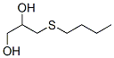 3-(ブチルチオ)-1,2-プロパンジオール 化学構造式