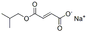 sodium isobutyl 2-butenedioate 结构式