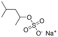 sodium 1,3-dimethylbutyl sulphate Structure