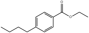 Benzoic acid, 4-butyl-, ethyl ester 结构式