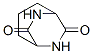 6,8-Diazabicyclo[3.2.2]nonane-7,9-dione 结构式