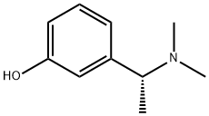 3-[(1R)-1-(Dimethylamino)ethyl]phenol Struktur