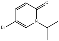 5-BROMO-1-ISOPROPYLPYRIDIN-2(1H)-ONE 化学構造式