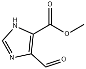 5-Formylimidazole-4-carboxylic acid methyl ester Structure