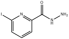 6-ヨード-ピリジン-2-カルボン酸 ヒドラジド 化学構造式