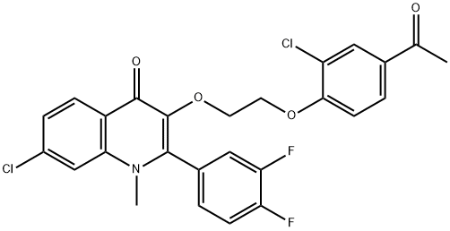 4-羧基-2-氟苯硼酸 结构式