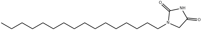1-正十六烷基乙内酰脲, 85117-82-4, 结构式