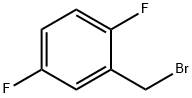 2,5-Difluorobenzyl bromide Struktur