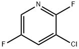 3-クロロ-2,5-ジフルオロピリジン 化学構造式