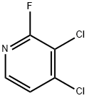 3,4-Dichloro-2-fluoropyridine Structure