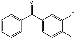 3,4-DIFLUOROBENZOPHENONE Structure