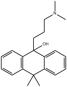 9-[3-(dimethylamino)propyl]-9,10-dihydro-10,10-dimethylanthracene-9-ol Structure