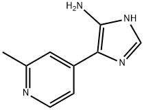 1H-Imidazol-5-amine,  4-(2-methyl-4-pyridinyl)-|