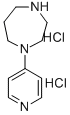 1-(4-PYRIDYL)-HOMOPIPERAZINE DIHYDROCHLORIDE 化学構造式