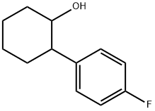 2-(4-fluorophenyl)cyclohexanol Struktur