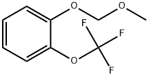 1-(メトキシメトキシ)-2-(トリフルオロメトキシ)ベンゼン 化学構造式