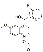 (9S)-9-hydroxy-6'-methoxycinchonanium nitrite Structure