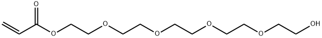14-hydroxy-3,6,9,12-tetraoxatetradecyl acrylate 结构式