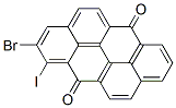 bromoiododibenzo[def,mno]chrysene-6,12-dione 结构式