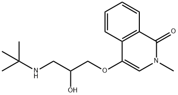 Tilisolol Structure