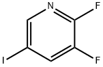 5-碘-2,3-二氟吡啶 结构式