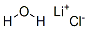 LITHIUM CHLORIDE HYDRATE Structure