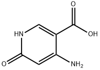 4-氨基-6-羟基烟酸, 85145-48-8, 结构式