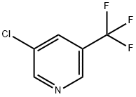 3-クロロ-5-(トリフルオロメチル)ピリジン 化学構造式