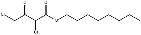 octyl 2,4-dichloro-3-oxobutyrate 结构式