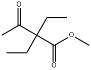 methyl 2,2-diethylacetoacetate Struktur