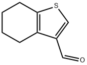 4,5,6,7-テトラヒドロ-1-ベンゾチオフェン-3-カルブアルデヒド 化学構造式