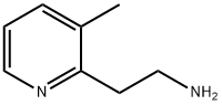 2-(3-メチルピリジン-2-イル)エタンアミン 化学構造式