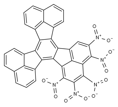 pentanitrodiacenaphtho[1,2-j:1',2'-l]fluoranthene 结构式