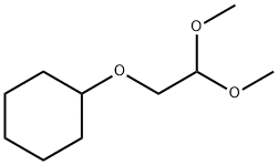 (2,2-dimethoxyethoxy)cyclohexane 结构式