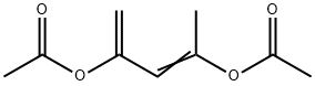 penta-1,3-diene-2,4-diyl diacetate 结构式