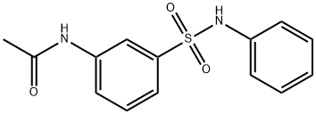 N-[3-[(phenylamino)sulphonyl]phenyl]acetamide Struktur
