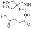 双(三[羟甲基]氨基甲烷)琥珀酸盐, 85169-32-0, 结构式