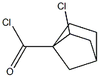 Bicyclo[2.2.1]heptane-1-carbonyl chloride, 2-chloro-, endo- (9CI) 化学構造式
