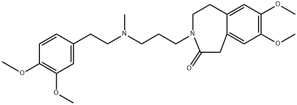 Zatebradine Structure