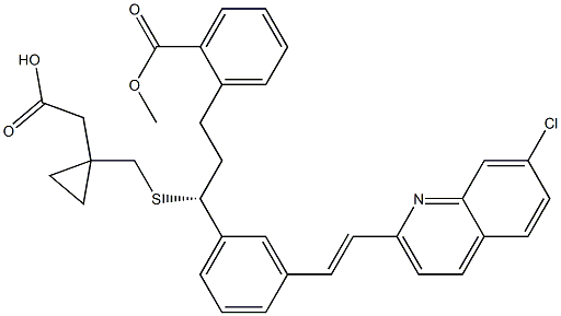 Montelukast Impurity H Structure