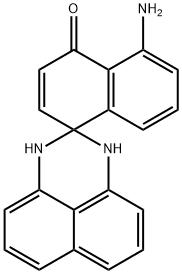 2,3-DIHYDRO-2-SPIRO-4''-[8''-AMINONAPHTHALEN-1''(4''H)-ONE]PERIMIDINE Struktur